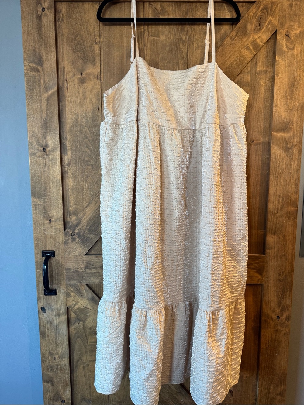 Blush Spaghetti Strap Maxi Dress - Picture 2 of 5